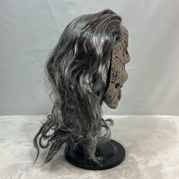 Easter Unlimited Rubber Zombie Skull Ghoul Mask - Picture 4 of 10